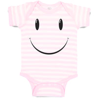 Baby Clothes Smile Face Baby Bodysuits Boy & Girl Newborn Clothes Cotton