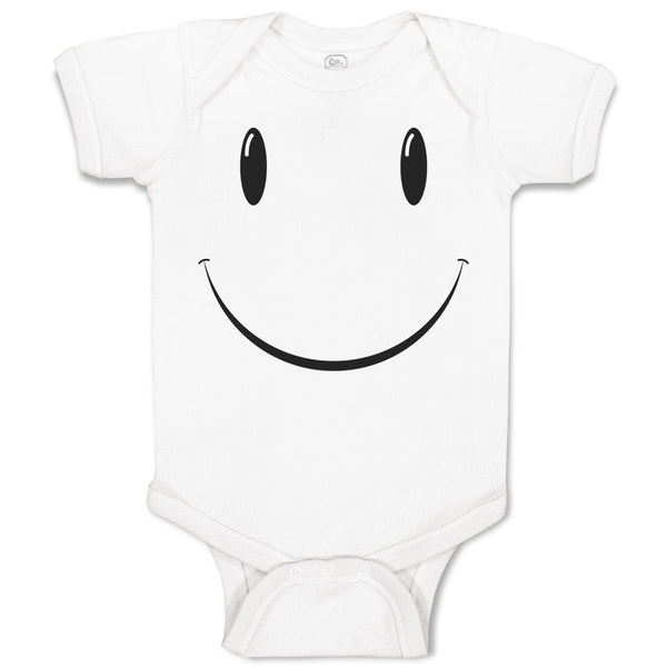 Baby Clothes Smile Face Baby Bodysuits Boy & Girl Newborn Clothes Cotton