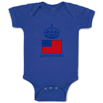 Baby Clothes Samoan King Crown Countries Baby Bodysuits Boy & Girl Cotton