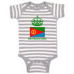 Baby Clothes Eritrean King Crown Countries Baby Bodysuits Boy & Girl Cotton