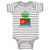 Baby Clothes Eritrean King Crown Countries Baby Bodysuits Boy & Girl Cotton