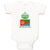 Baby Clothes Eritrean King Crown Countries Baby Bodysuits Boy & Girl Cotton