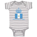 Baby Clothes Guatemalan King Crown Countries Baby Bodysuits Boy & Girl Cotton