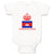 Baby Clothes Cambodian Prince Crown Countries Baby Bodysuits Boy & Girl Cotton
