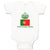 Baby Clothes Portuguese Prince Crown Countries Baby Bodysuits Boy & Girl Cotton