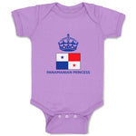 Baby Clothes Panamanian Princess Crown Countries Baby Bodysuits Cotton