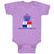 Baby Clothes Panamanian Princess Crown Countries Baby Bodysuits Cotton