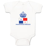 Baby Clothes Panamanian Princess Crown Countries Baby Bodysuits Cotton