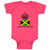 Baby Clothes Jamaican Princess Crown Countries Baby Bodysuits Boy & Girl Cotton
