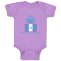 Baby Clothes Guatemalan Princess Crown Countries Baby Bodysuits Cotton