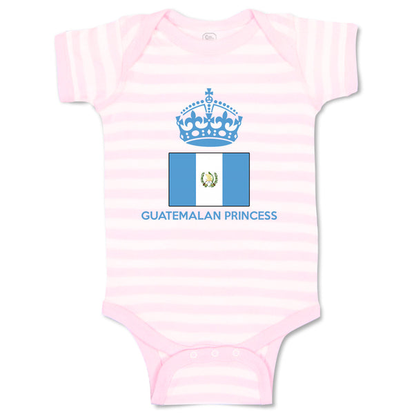 Baby Clothes Guatemalan Princess Crown Countries Baby Bodysuits Cotton
