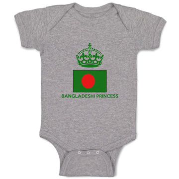 Baby Clothes Bangladeshi Princess Crown Countries Baby Bodysuits Cotton