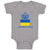 Baby Clothes Ukrainian Queen Crown Countries Baby Bodysuits Boy & Girl Cotton