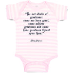 Baby Clothes Quotation from Willy Shakes Funny Humor Baby Bodysuits Cotton