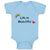 Baby Clothes Life Is Beautiful with Rainbow and Heart Funny Humor Baby Bodysuits