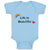 Baby Clothes Life Is Beautiful with Rainbow and Heart Funny Humor Baby Bodysuits