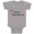 Baby Clothes Life Is Beautiful with Rainbow and Heart Funny Humor Baby Bodysuits
