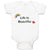 Baby Clothes Life Is Beautiful with Rainbow and Heart Funny Humor Baby Bodysuits