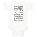 Baby Clothes 0101110111 Is Love You in Computer Funny Nerd Geek Baby Bodysuits
