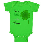 Baby Clothes I'M A Little Lucky Charm St Patrick's Funny Humor Baby Bodysuits