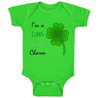 Baby Clothes I'M A Little Lucky Charm St Patrick's Funny Humor Baby Bodysuits