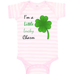 Baby Clothes I'M A Little Lucky Charm St Patrick's Funny Humor Baby Bodysuits