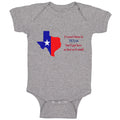 Baby Clothes Wasn'T Born in Texas but Got Here Fast Baby Bodysuits Cotton