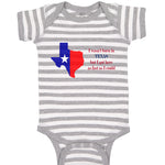 Baby Clothes Wasn'T Born in Texas but Got Here Fast Baby Bodysuits Cotton