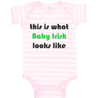 Baby Clothes This Is What Baby Irish Looks like St Patrick's Baby Bodysuits