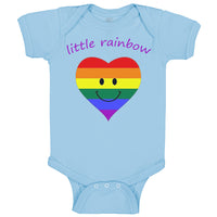 Baby Clothes Little Rainbow Funny Baby Bodysuits Boy & Girl Cotton