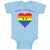 Baby Clothes Little Rainbow Funny Baby Bodysuits Boy & Girl Cotton