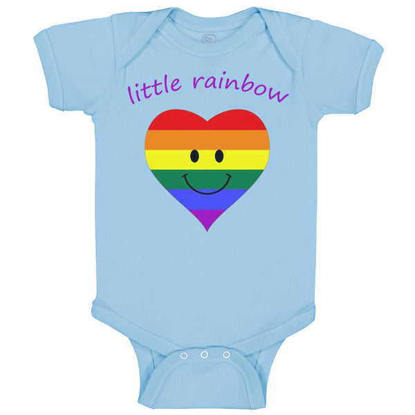 Baby Clothes Little Rainbow Funny Baby Bodysuits Boy & Girl Cotton