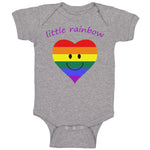 Baby Clothes Little Rainbow Funny Baby Bodysuits Boy & Girl Cotton