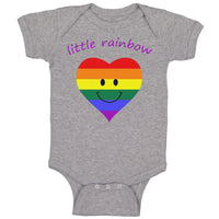 Baby Clothes Little Rainbow Funny Baby Bodysuits Boy & Girl Cotton