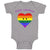 Baby Clothes Little Rainbow Funny Baby Bodysuits Boy & Girl Cotton