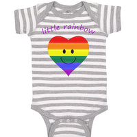 Baby Clothes Little Rainbow Funny Baby Bodysuits Boy & Girl Cotton