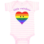 Baby Clothes Little Rainbow Funny Baby Bodysuits Boy & Girl Cotton