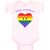 Baby Clothes Little Rainbow Funny Baby Bodysuits Boy & Girl Cotton