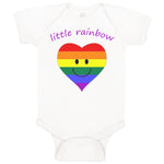 Baby Clothes Little Rainbow Funny Baby Bodysuits Boy & Girl Cotton