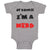 Baby Clothes Of Course I'M A Nerd Funny Humor Baby Bodysuits Boy & Girl Cotton