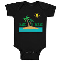 Baby Clothes Made in Hawaii Style E Baby Bodysuits Boy & Girl Cotton