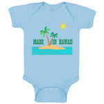 Baby Clothes Made in Hawaii Style E Baby Bodysuits Boy & Girl Cotton