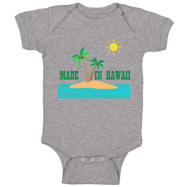 Baby Clothes Made in Hawaii Style E Baby Bodysuits Boy & Girl Cotton