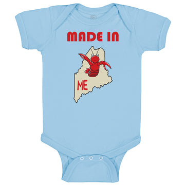 Baby Clothes Made in Maine Baby Bodysuits Boy & Girl Newborn Clothes Cotton