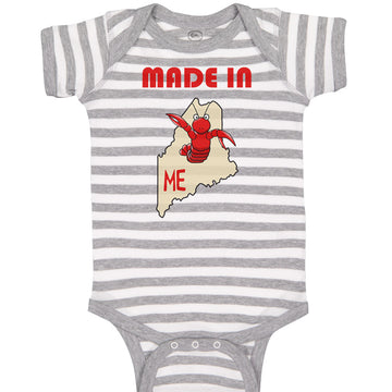 Baby Clothes Made in Maine Baby Bodysuits Boy & Girl Newborn Clothes Cotton
