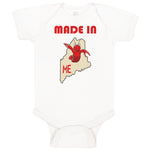 Baby Clothes Made in Maine Baby Bodysuits Boy & Girl Newborn Clothes Cotton