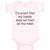 Baby Clothes Proof Daddy Doesn'T Hunt All Time Hunter Dad Father's Day Cotton