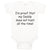 Baby Clothes Proof Daddy Doesn'T Hunt All Time Hunter Dad Father's Day Cotton