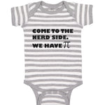 Baby Clothes Come to The Nerd Side. We Have Funny Humor Baby Bodysuits Cotton