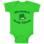 Baby Clothes Mommy's Lucky Charm Irish St Patrick's Irish Clover Style D Cotton